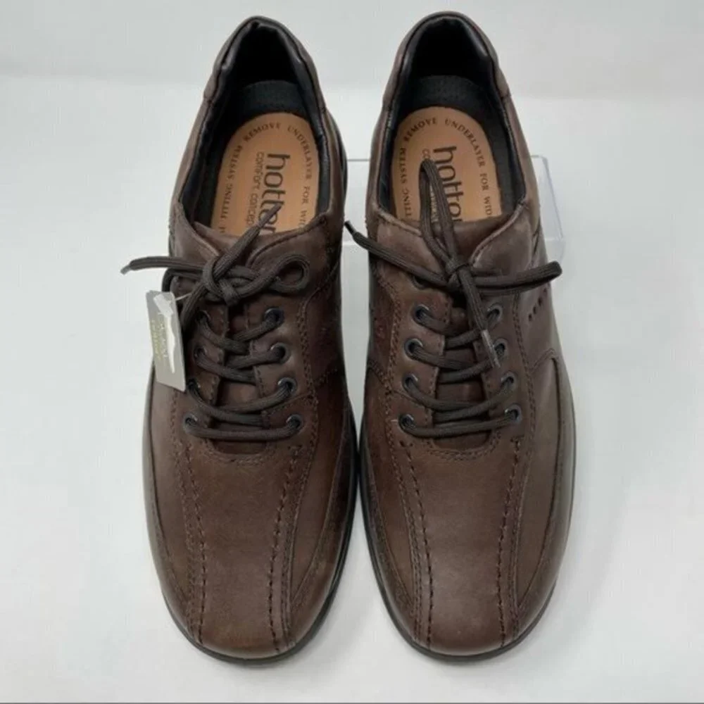 NWT Men’s Hotter Comfort “Lance” Brown ShoeSZ 11